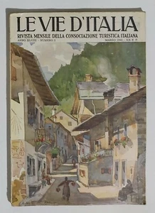 16547 Le vie d'Italia 3/1942 - ill. Miccichè - Recanati - Albania - Ferrovie - Picture 1 of 6