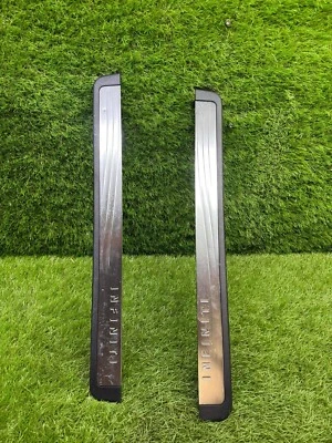 2011-2013 INFINITI M35H M37S M56 JUEGO DE PLACAS DE DESGASTE DELANTERO IZQUIERDO DERECHO OEM Foto 1 de 4