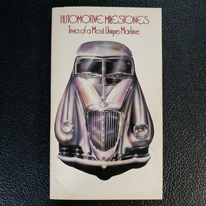 Automotive Milestones Trivia of a Most Unique Machine - Imagen 1 de 14