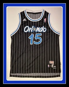 RARE 1989-1990 Vince Carter VTG NBA Adidas Orlando Magic #15 Jersey XL +2 HWC - Picture 1 of 24