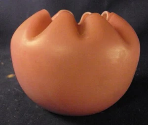 Mt WAshington pink satin glass rose bowl rough pontil art B2 - Picture 1 of 4