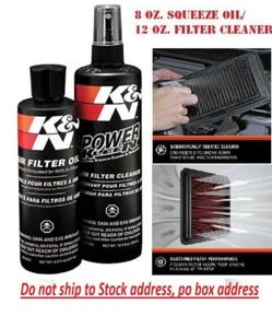 K&N ReCharger Air Filter Cleaning Service Kit & Oil 99-5050 Restores Cleaner - Picture 1 of 5