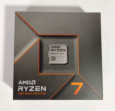 AMD Ryzen 7 7700X - Zen 4 8-Core 4.5 GHz - Socket AM5 - Brand New/Factory Sealed - Image 1 of 3