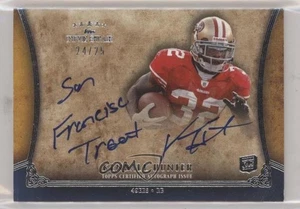 2011 Topps Five Star Futures Quotable /25 Kendall Hunter Rookie Auto RC - Picture 1 of 4