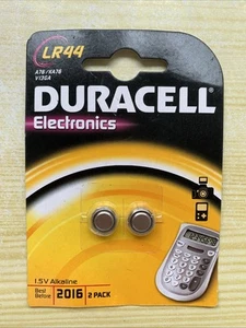 Duracell LR44 AG13 A76 V13GA Button Cell Batteries x 2 - Picture 1 of 2