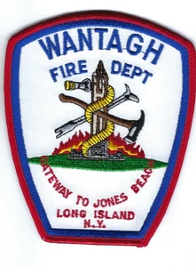 Wantagh (LI Long Island) NY New York Fire Dept. patch - GATEWAY TO JONES BEACH - Picture 1 of 1