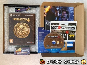 Uncharted 4 A Thief's End Special Edition Sony PS4 - UK PAL VGC - Tracked - Picture 1 of 24