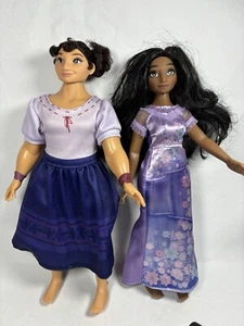 Disney Encanto Doll Bundle 2 X Large Figures Isabella & Luisa Family Sisters 12” - Picture 1 of 8