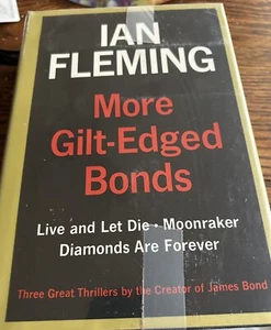 More Gilt-Edged Bonds by Ian Fleming First Edition First Printing HC/DJ 1965 Vtg - Picture 1 of 4