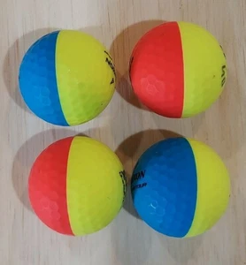 24 Srixon Q STAR TOUR DIVIDE Half Yellow/Red or Orange Yel/Blue 5A/4A Grade - Picture 1 of 9
