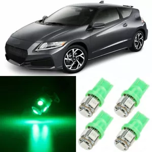 11 x Ultra Green Interior LED Lights Package For 2011- 2015 Honda CRZ CR-Z +TOOL - Picture 1 of 8