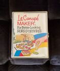 Vintage Le Canape’ Maker Appetizers Tiny Sandwich Maker Hors-D’oeuvres