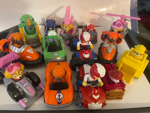 paw patrol vehicles with non removable figures Cover