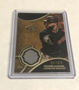 2019 Topps Tier One YONDER ALONSO PATCH CARD /375 - Picture 1 of 2