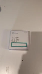 Hewlett Packard Enterprise LTO-6 Ultrium RW Blank data tape 6250 GB 1.27 cm (C79 - Picture 1 of 3