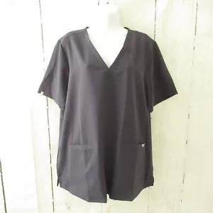 New Figs Casma Scrub Top 2XL XXL Blue Pockets Short Sleeve - Bild 1 von 8