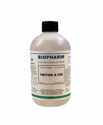 BIOPHARM Triton X-100 Surfactant (500 mL)