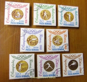 EBS Topicals 1964 Rumania Romania Olympic Gold Medals IMG_8423.jpg - Picture 1 of 1