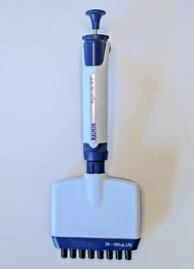 Rainin XLS+ 8 Channel Multichannel Pipette 20-300µl | Cleaned + Calibrated - Picture 1 of 7