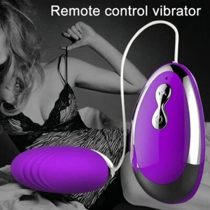 Vibrating Egg Bullet Vibrator Adult Massager Remote Control Sex Toys For Women - Picture 1 of 12