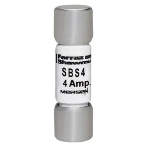 FERRAZ SHAWMUT MERSEN SBS4 4A 600V  Fuse JPSF941 Pack of 1/5/10 BBS BLS - Picture 1 of 6