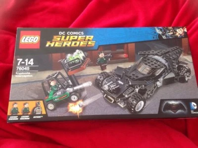 LEGO DC COMICS 76045 BATMAN VS SUPERMAN KRYPTONITE INTERCEPTION New Sealed - Image 1 of 2