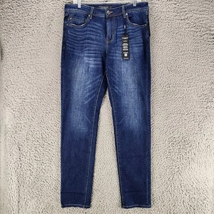Liverpool Jeans Herren 33x34 Kingston Blau Stretch Mid Rise Modern Straight *Neu mit Etikett* - Bild 1 von 18
