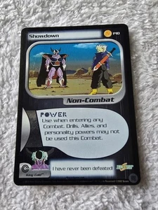 DBZ Dragon Ball Z FOIL Showdown P10 CCG Limited Promo Trunks Saga MP - Foto 1 di 5