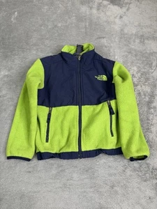 The North Face Denali Full Zip Jacket Boys Size XXS Green  - Picture 1 of 11