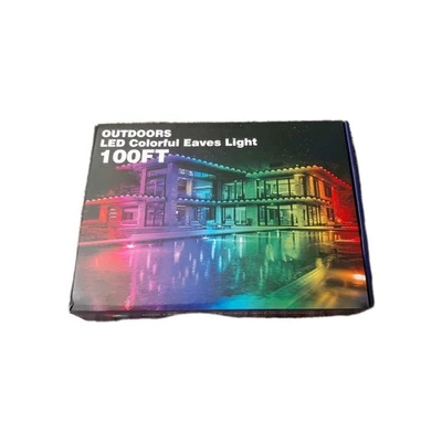 100FT Permanent Outdoor RGB Lights,Waterproof Smart LED Eaves Lights with App... - Image 1 of 3
