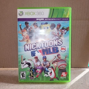 Nicktoons MLB (Microsoft Xbox 360, 2011) Completo con Manual - Imagen 1 de 3