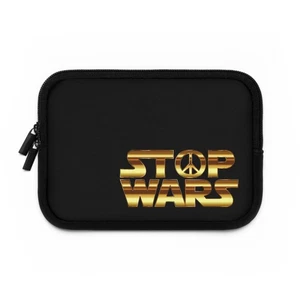 Stop Wars Laptophülle - Stylisches Tech Zubehör für Friedensliebhaber - Bild 1 von 13