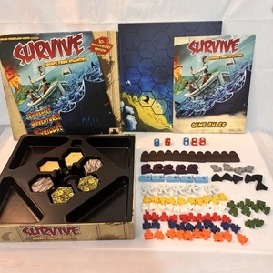 Survive: Escape from Atlantis 30th Anniversary Edition Gioco da Tavolo + Espansione! - Foto 1 di 10