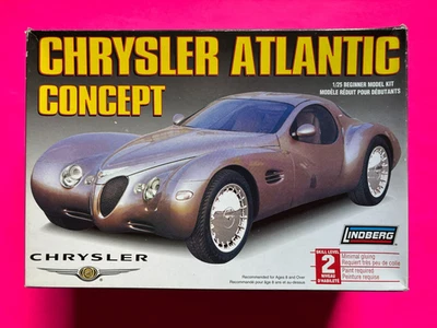 CHRYSLER ATLANTIC CONCEPT CAR MODEL KIT 1/25 SCALE LINDBERG NEW COOL LOOK!! - Image 1 of 4