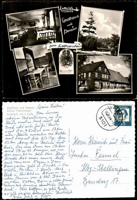 Lutterloh-Südheide Gasthausund Pension Lothar Hiestermann MB 1964 - Bild 1 von 3