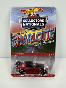 Hot Wheels Collectors Nationals Charlotte, NC Honda S2000 Red HTF - Picture 1 of 4