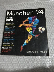 CALCIO : ALBUM PANINI MUNCHEN 74 COMPLETO EDIZIONE TOPOLINO - Foto 1 di 23