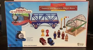 Thomas & Friends Wooden Railway Thomas and Bertie’s Great Race Story Pack CIB - Picture 1 of 2