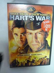 Hart's War (DVD, 2002) Bruce Willis - Afbeelding 1 van 1