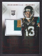 2015 Prestige Rookie Jumbo Jersey Patch Red #RJJ-RG Rashad Greene Jaguars