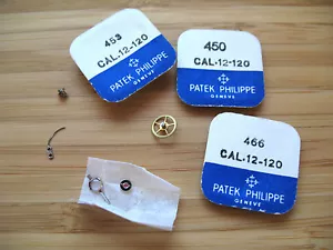 PATEK PHILIPPE 12-120 NEW OLD STOCK VINTAGE WATCH MOVEMENT PARTS - Foto 1 di 11