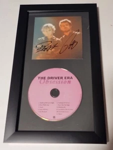 THE DRIVER ERA SIGNED OBSESSION CD PHOTO CARD ROSS LYNCH ROCKY LYNCH COA R5 - Picture 1 of 1