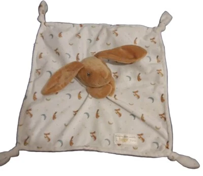 Adivina cuánto te amo conejito manta de seguridad para bebé Lovey suave anudada sin etiqueta Foto 1 de 4