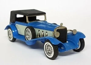 Matchbox Y-16 1928 Mercedes SS Light Blue / Grey Whitewall Tyres Made in England - Picture 1 of 6