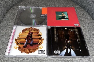 Kanye West 4 CD Lot Yeezus, Fantasy, College Dropout, Late Registration - Image 1 of 2
