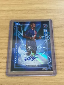 Nuno Mendes 2023-24 Topps PSG Graphic Heroes Chinese Exclusive Stars Auto /75 - Picture 1 of 2