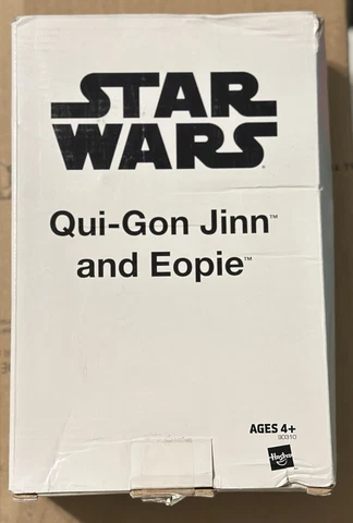 Star Wars Hasbro Qui-Gon Jinn and Eopie 2009 Hasbro Mail Away NEW Cover