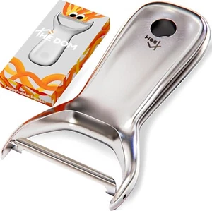Vegetable Peeler 100% Stainless Steel Y Peeler Potato Peelers Ergonomic Non-Slip - Picture 1 of 7