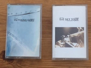THE YOUNG GODS - TV SKY + LIVE SKY TOUR - 2 x Cassettes - Lovely Cond - Free P&P - Picture 1 of 3