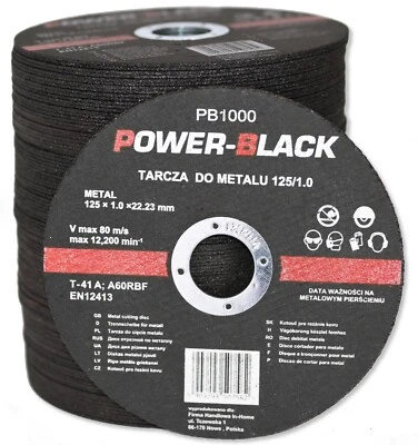 50 x Trennscheiben 125 mm Metall Stahl Flexscheiben Edelstahl Eisen Blech Inox - Bild 1 von 4